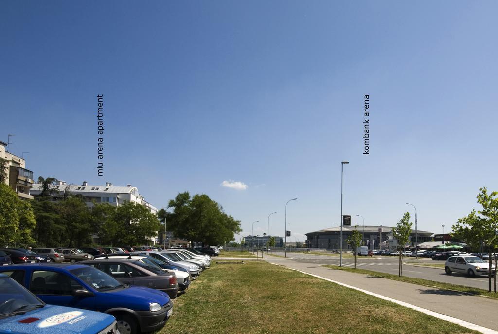 Miu Arena Apartment Belgrado Buitenkant foto